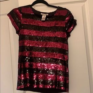 sequin top